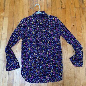 J. Crew Floral Slim Fit Button-Down Shirt (S)